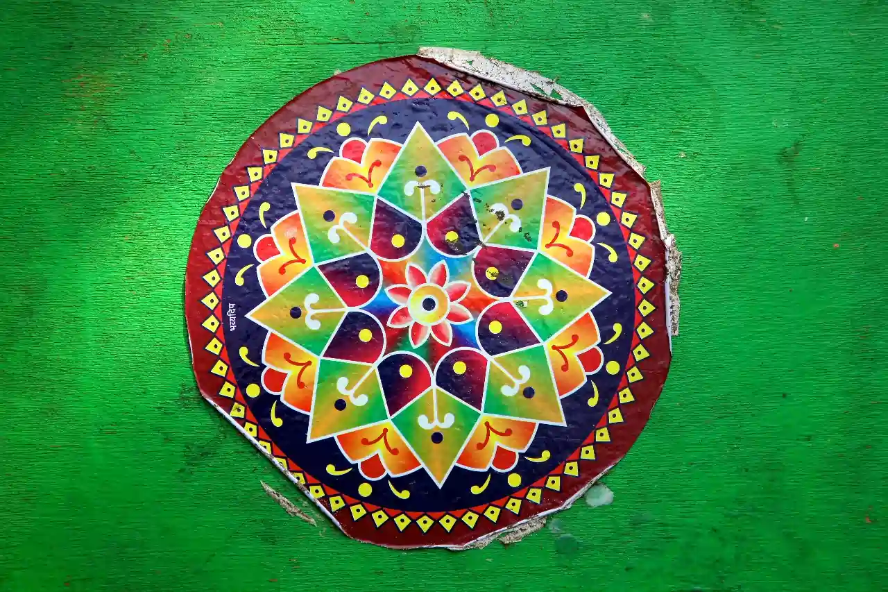 Mandala Art Sticker Rangoli